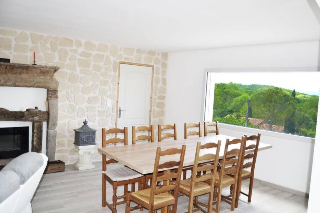 Villa Complete Au Calme Avec Vue Imprenable Beausemblant Exterior foto