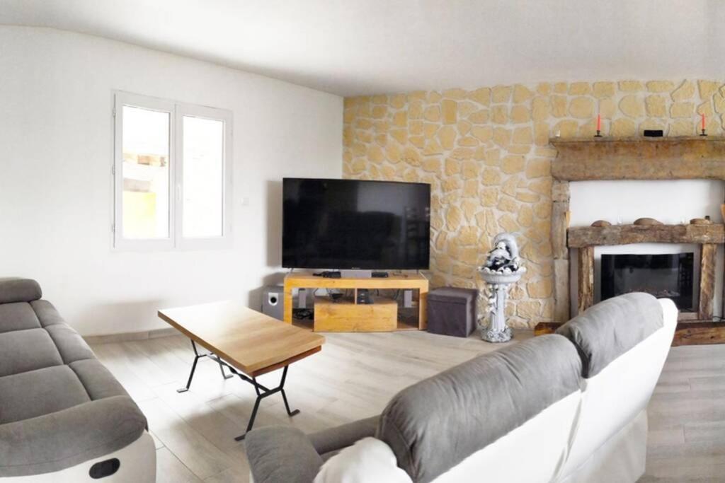 Villa Complete Au Calme Avec Vue Imprenable Beausemblant Exterior foto